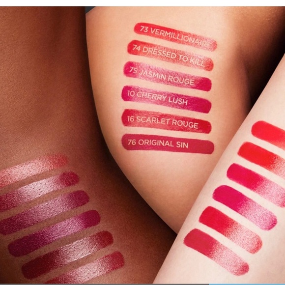 💋NIB💋 TOM FORD Lip Color Lipstick in 75 Jasmin Rouge - Picture 2 of 6